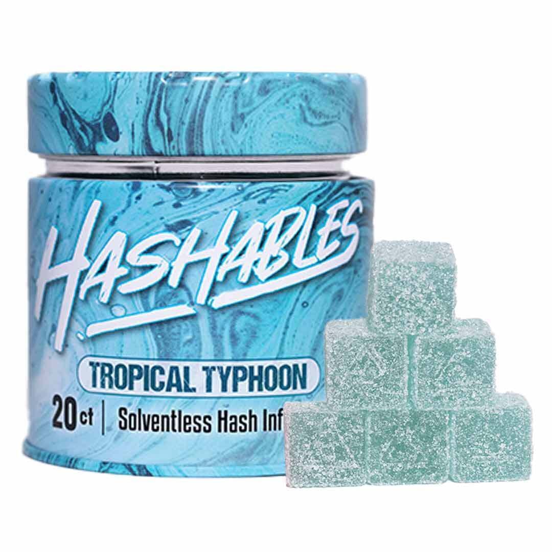 Photograph of product: au chocolatables I Tropical Typhoon 20pk 5mg Gummies