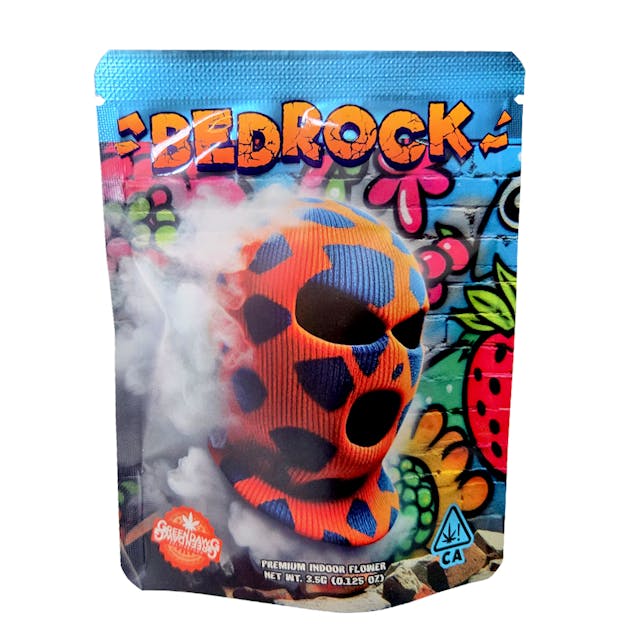 Photograph of Product: Bedrock (H) 30.37% - 3.5g - Eighth