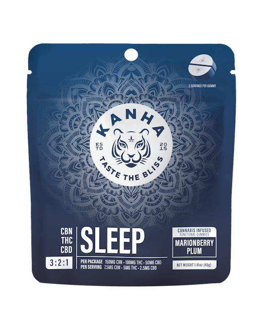 Photograph of product: NANO |  Marionberry Plum 3:2:1 | 100mg Sleep Gummies