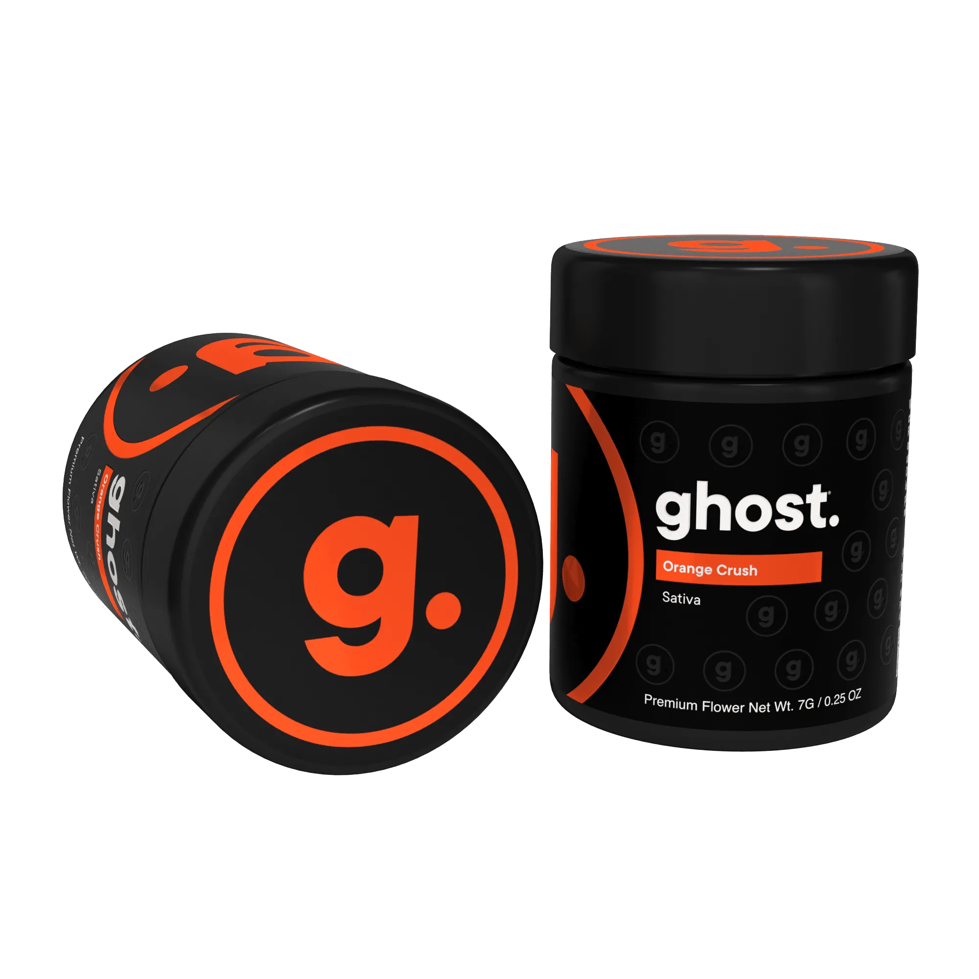 Photograph of product: GHOST | JAR FLOWER | ORANGE CRUSH - 7g