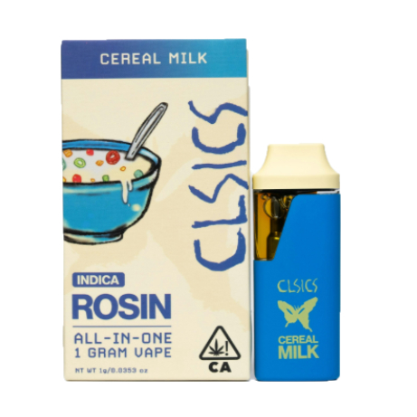 Photograph of product: CEREAL MILK - 1G LIVE ROSIN ALL-IN-ONE
