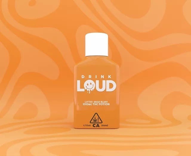Photograph of product: Drink Loud Maui Blast 100mg