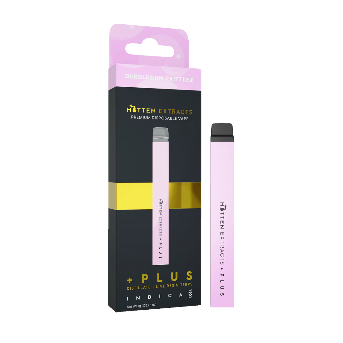 Photograph of product: Bubblegum Zkittlez | Disposable