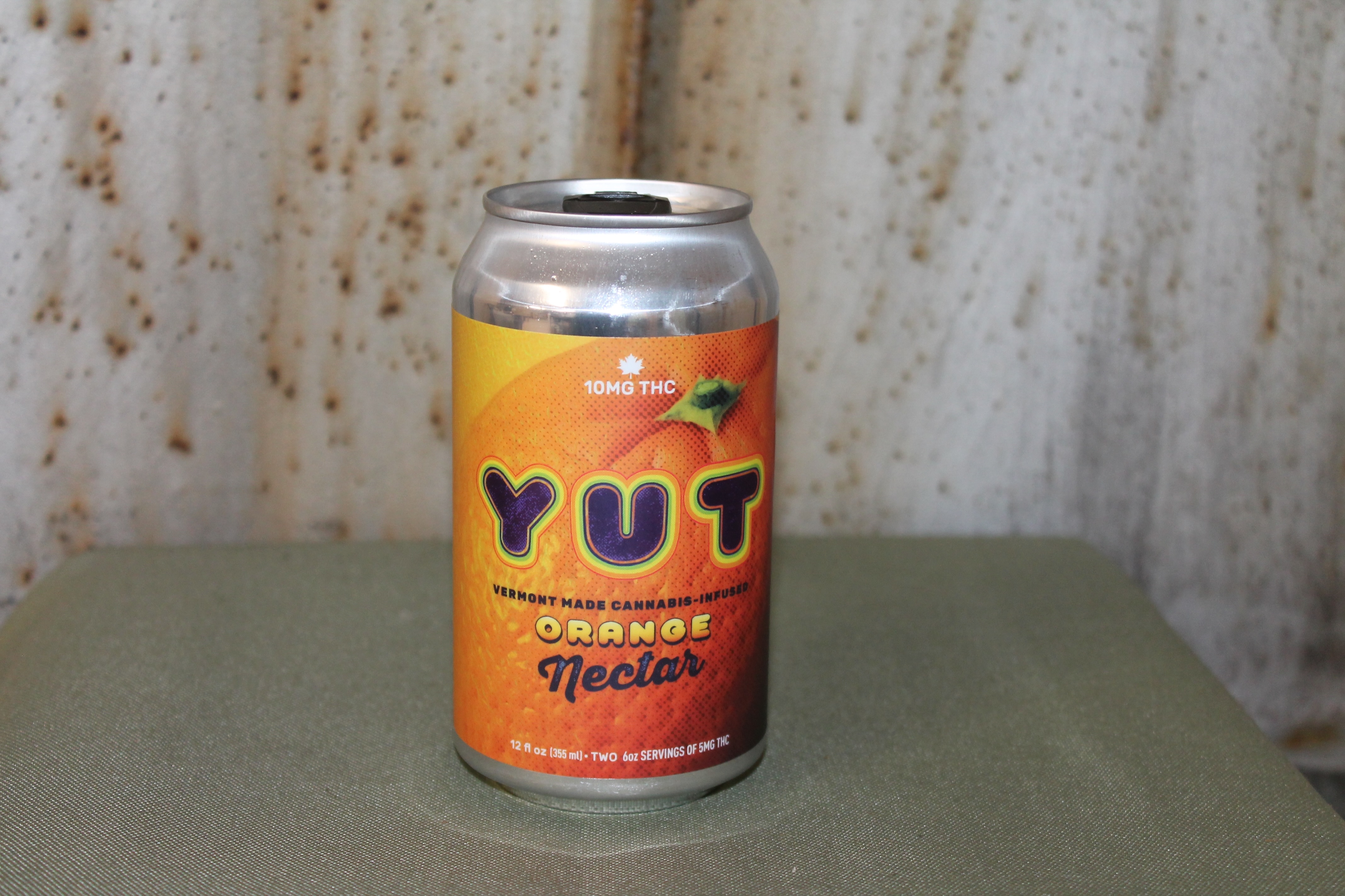 Photograph of product: YUT I Orange Nectar Soda