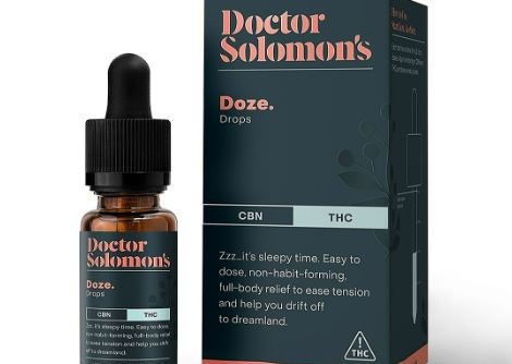 Photograph of product: Dr. Solomon's Tincture Doze CBN Rich 100mg