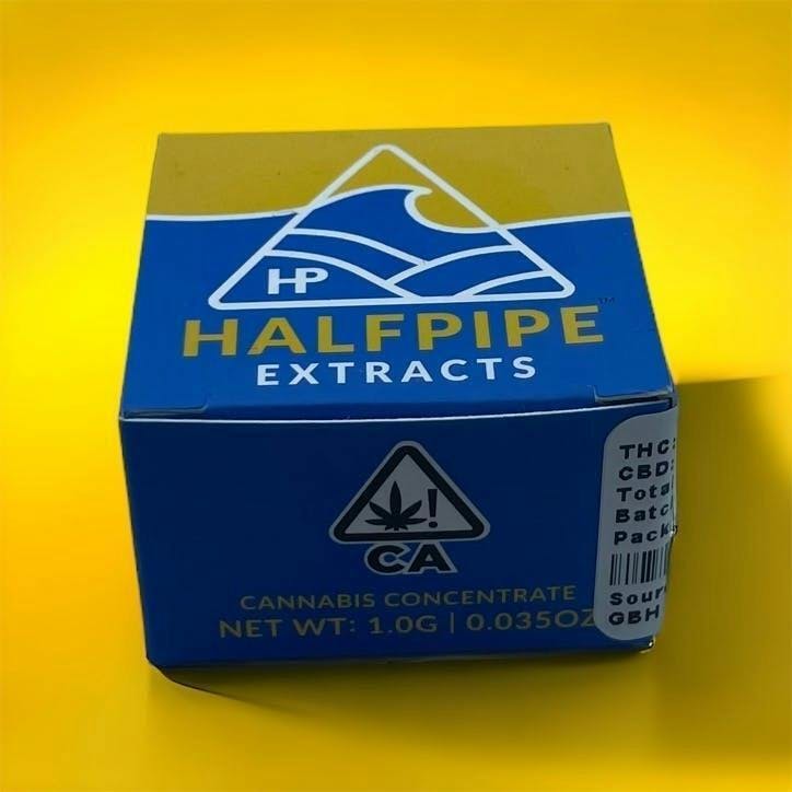 Photograph of product: Halfpipe - (Badder) - Papaya Punch