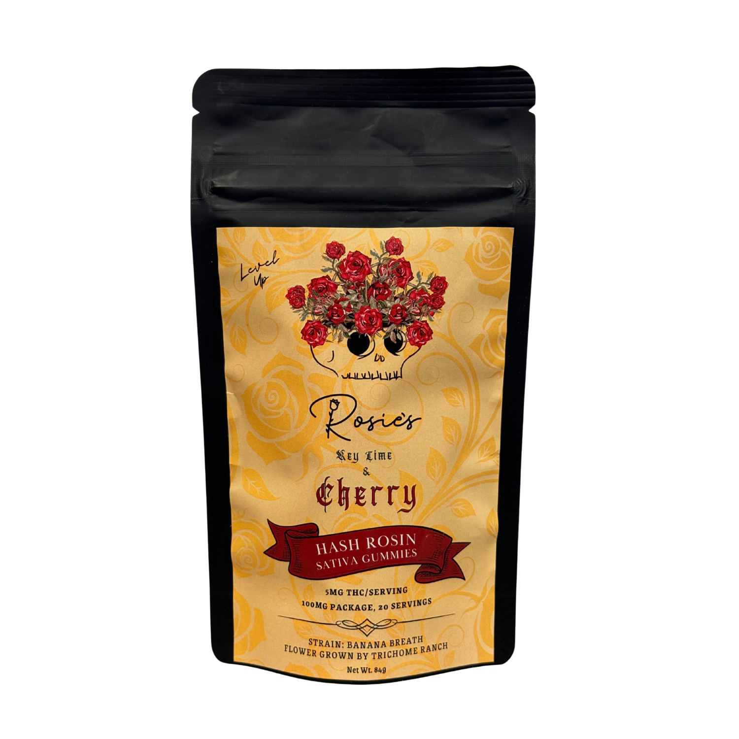 Photograph of product: au chocolat Rosin Gummies - Key Lime and Cherry | 100mg | Rosie's