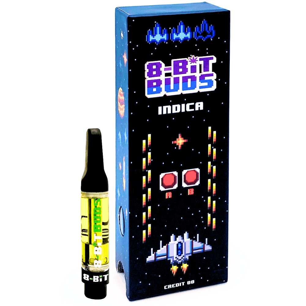 Photograph of product: 8 Bit Buds - Blue Zkittlez (I) - Rosin Cart - 1g