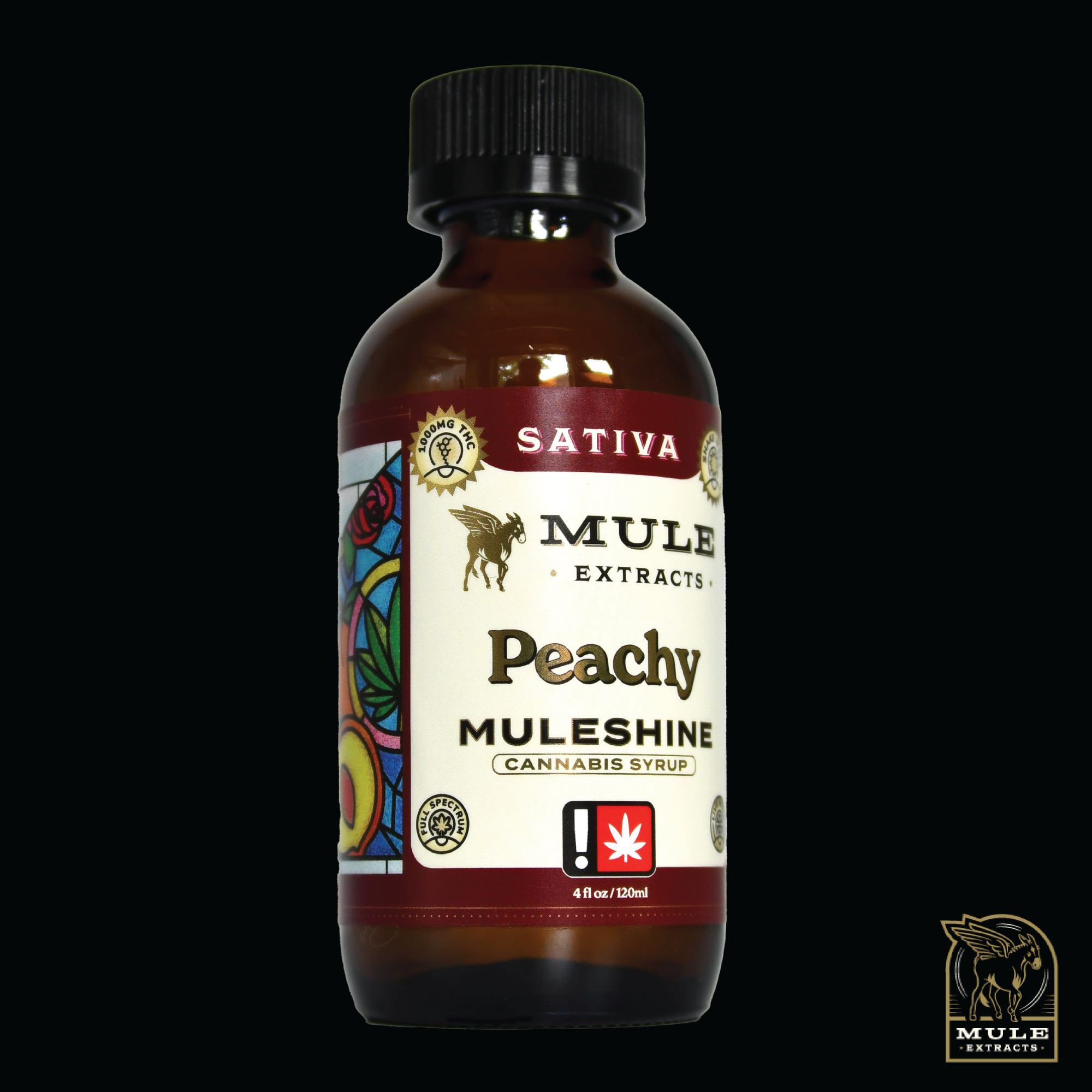 Photograph of product: Mule Extracts | 1000mg Muleshine | Peachy Muleshine