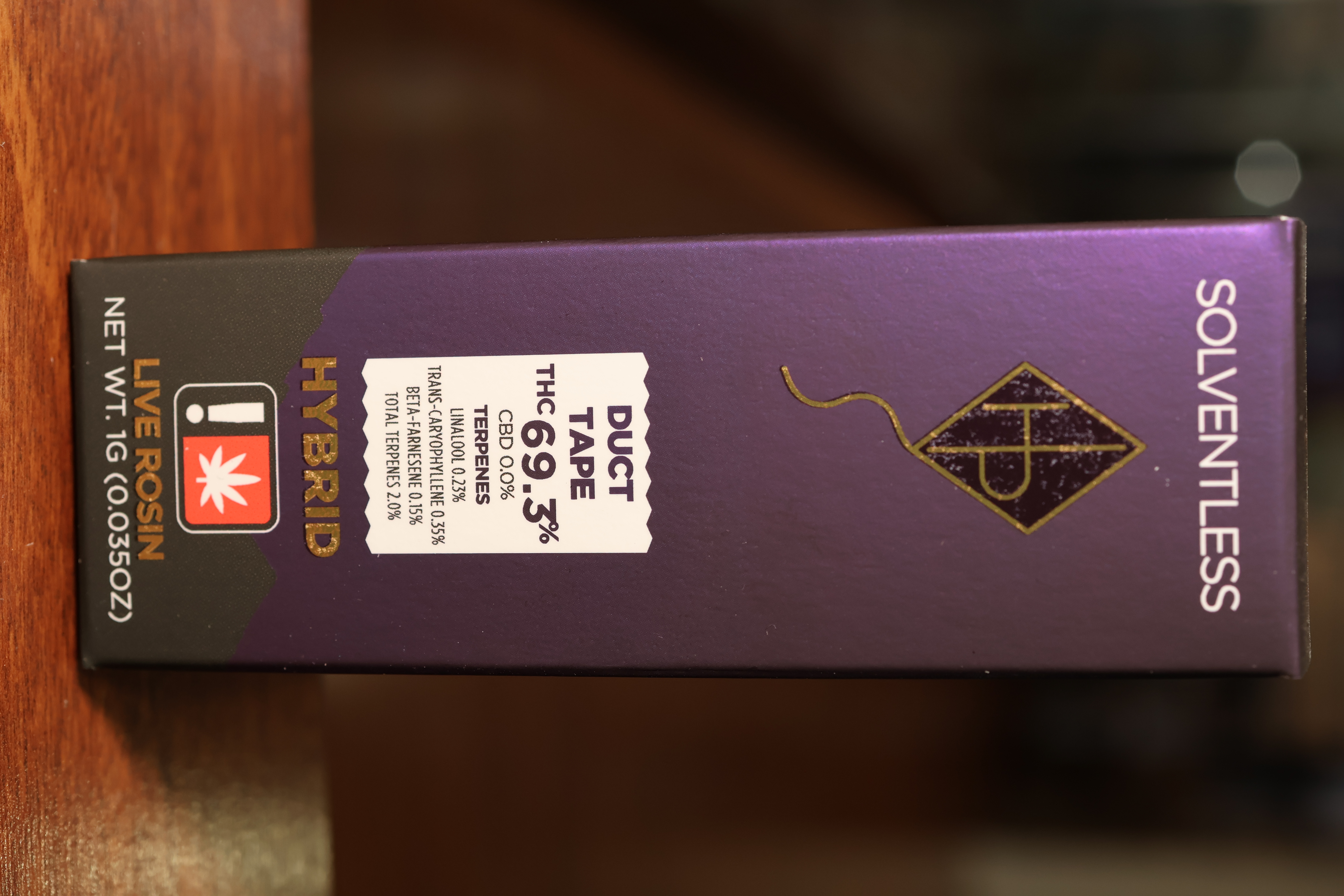 Photograph of product: Duct Tape AIO Solventless (Highland Park)