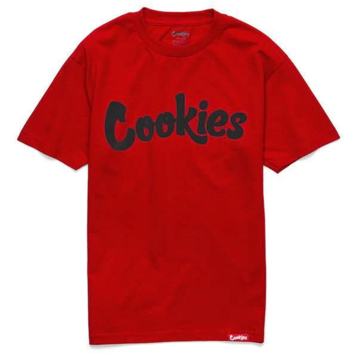 Photograph of product: Cookies | Original Mint Tee | Red/Black - 2XL