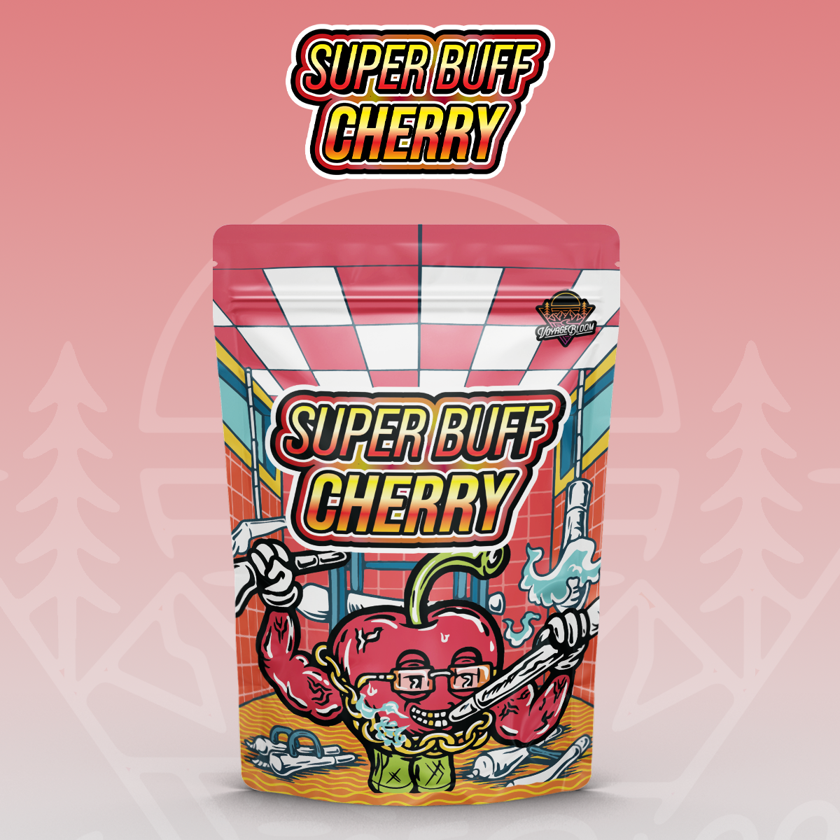 Photograph of product: Super Buff Cherry | 3.5G Bag