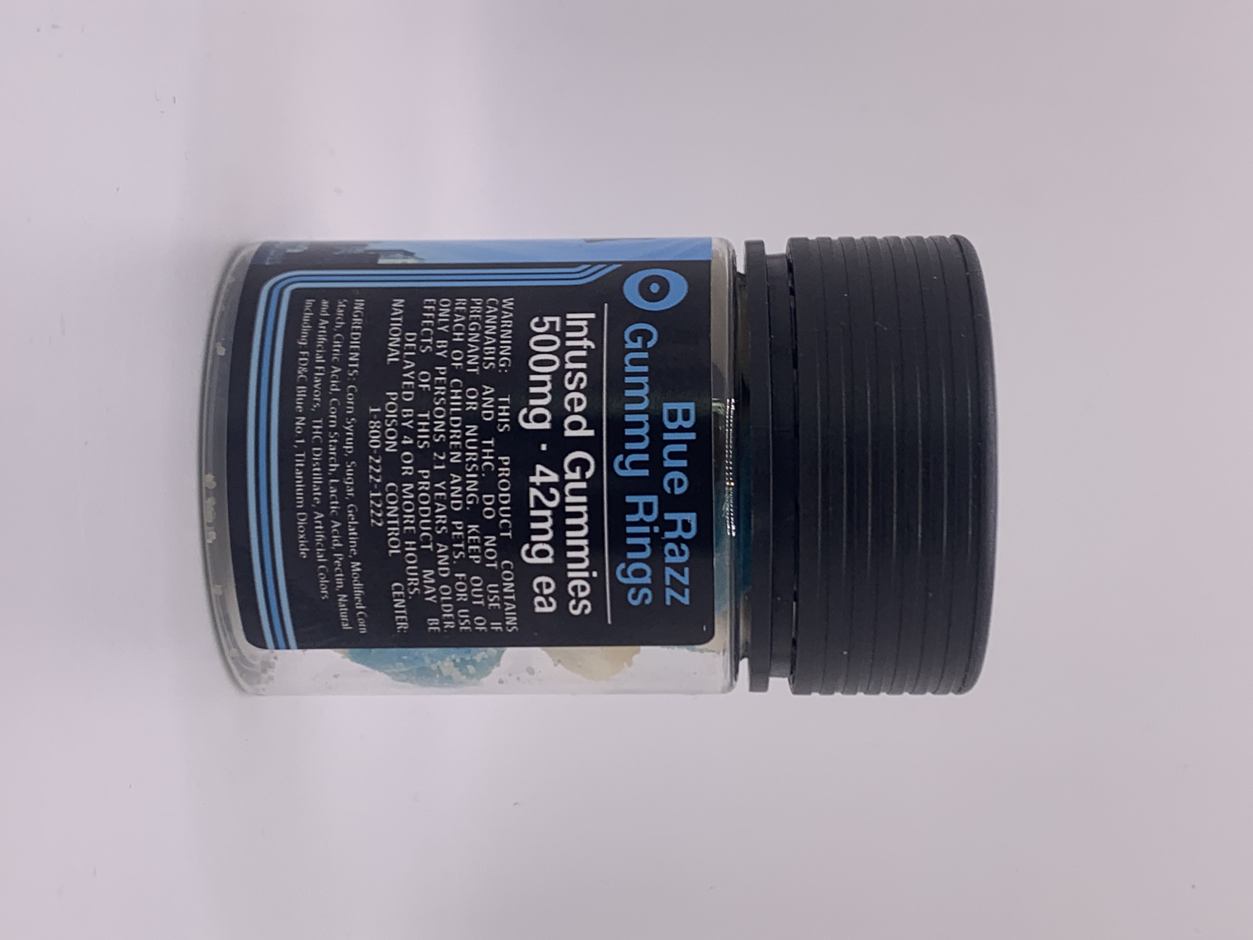 Photograph of Product: Big Boy Budz | Blue Razz 42mg Gummies