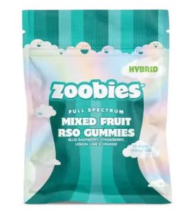 Photograph of product: Oui'd Mixed Fruit RSO Gummies | 100mg