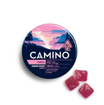 Photograph of product: Camino: Wild Berry | 100mg THC | 20pk