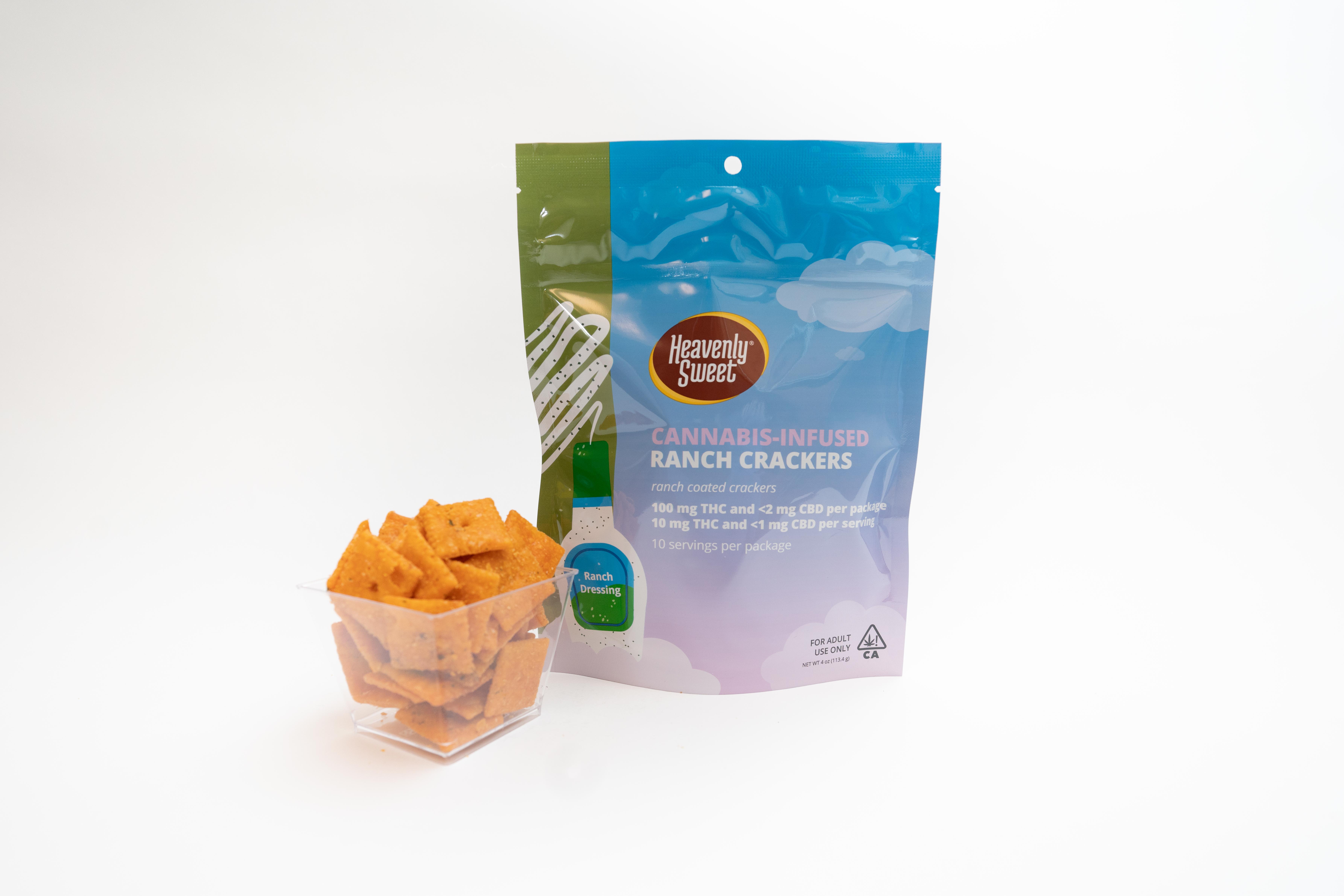 Photograph of product: Ranch Crackers - 100mg