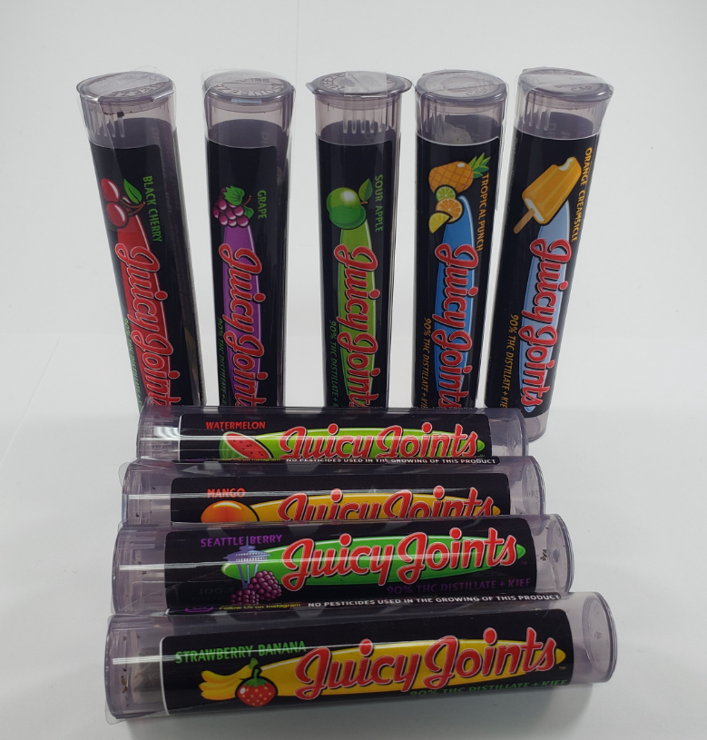 Photograph of Product: Bubblegum CBD Flavored Infused Pre-Roll | 0.8g