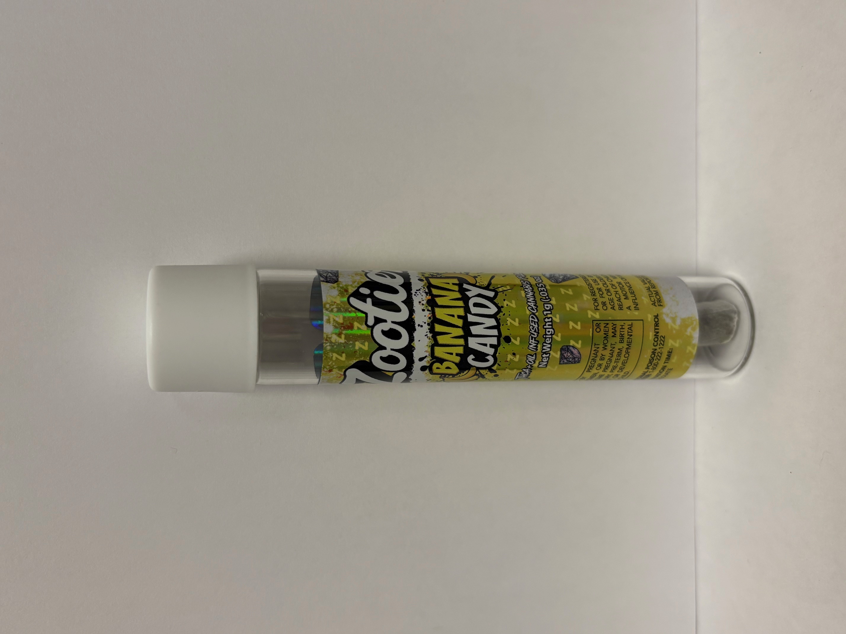 Photograph of product: Zootiez TH-ouiA Infused Banana Candy