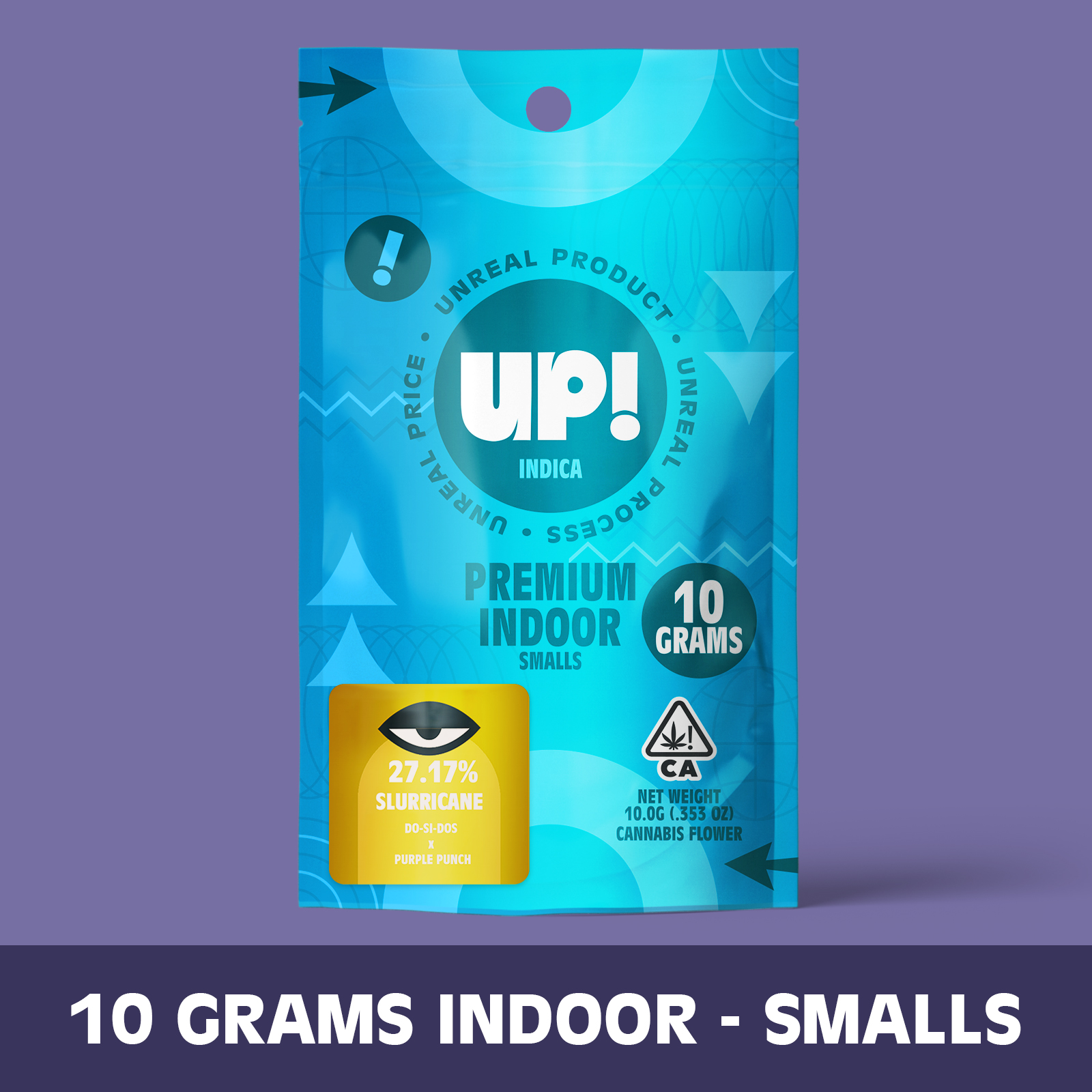 Photograph of product: UP! - Slurricane (Oui'd) Premium Indoor Smalls - 10g