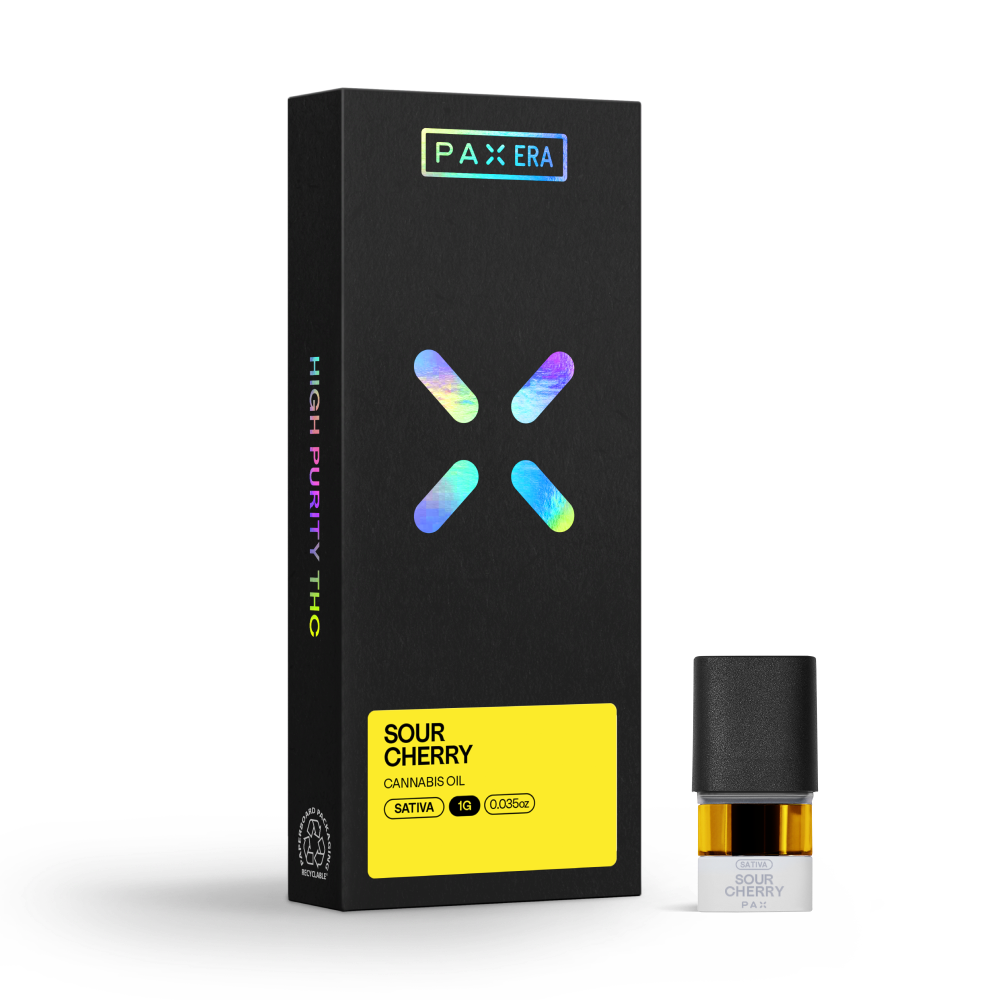 Photograph of product: PAX High Purity TH-oui | Sour Cherry | 1g Pod