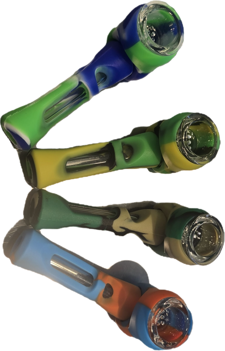 Photograph of product: Florida Smoke | Silicone sherlock Pipe | Handpipes