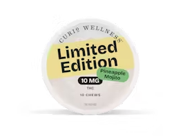 Photograph of product: #1 in MD Curio - Pineapple Mojito Chews (10ct/10mg)