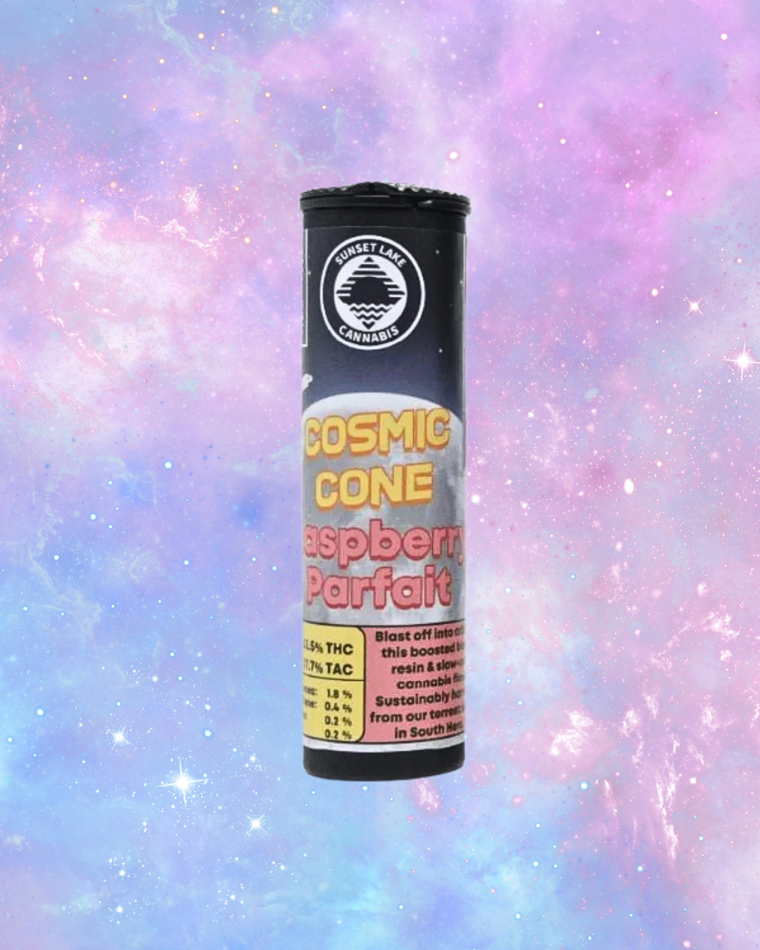 Photograph of product: Cosmic Cone - Raspberry Parfait 1g