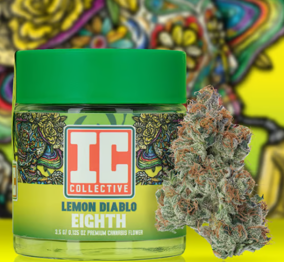 Photograph of product: IC Collective | Flower | Lemon Diablo | 3.5g