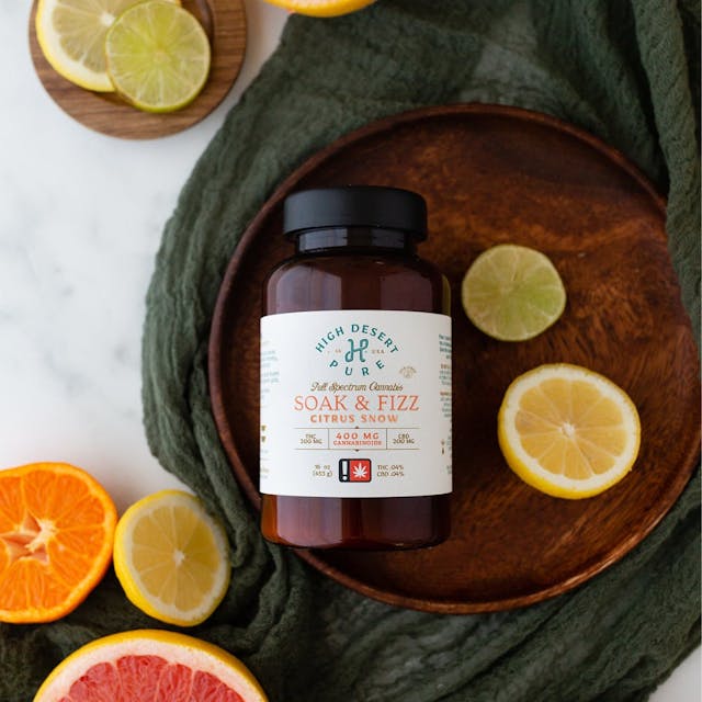 Photograph of product: Citrus Snow | Soak & Fizz [400mg] - 