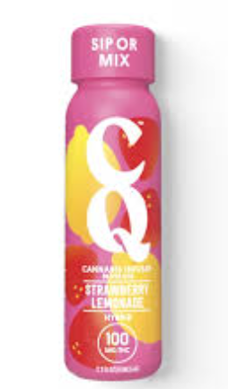 Photograph of product: Beverage - CQ - Strawberry Lemonade (H) - 100mg (2oz)