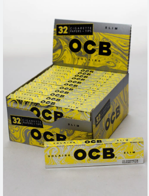 Photograph of product: OCB | Solaire | King Size Papers + Tips