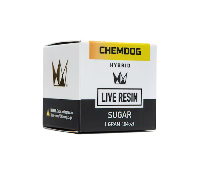Photograph of product: West Coast Cure - Chemdog Live Resin Sugar 1g