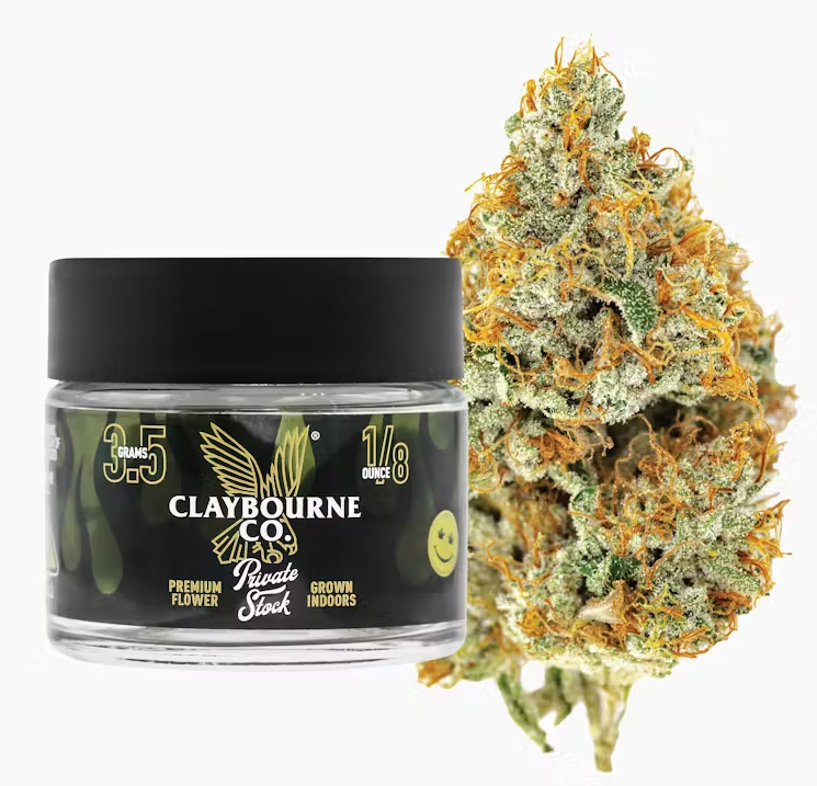 Photograph of product: Claybourne Co King Louis OG Oui'd Flower 3.5g