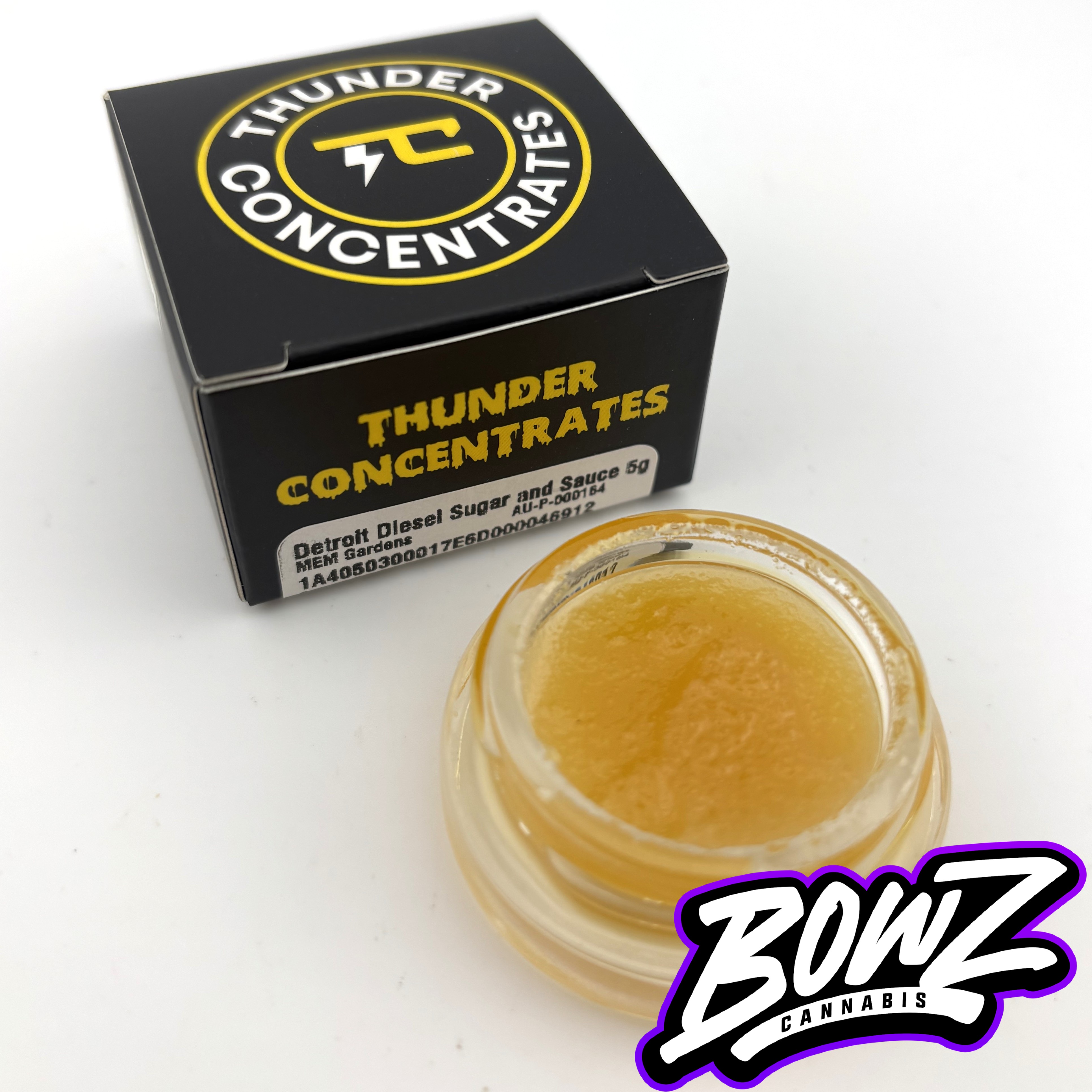 Photograph of product: Thunder Canna - Concentrate Live Resin Baller Bucket - (5g) - **DELAHAZE SUGAR** (2/$50)