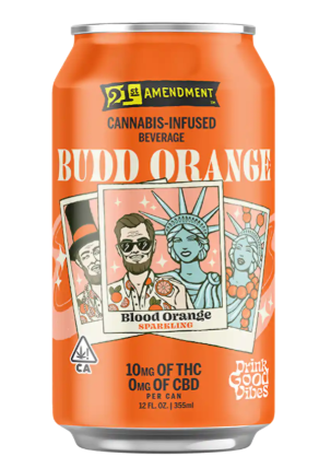 Photograph of product: Budd Orange 10mg Drink
