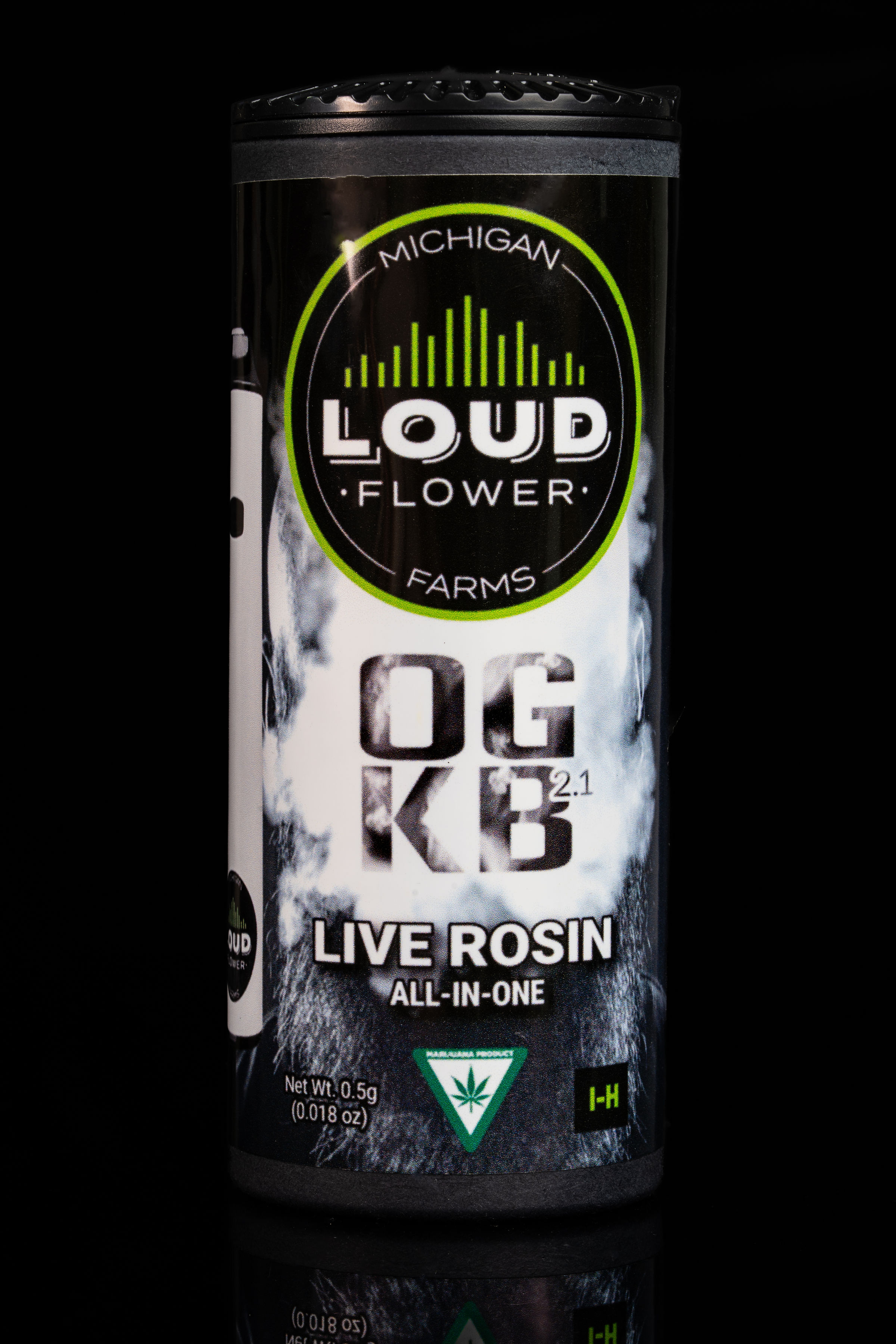 Photograph of product: MI Loud .5g au chocolat Rosin Vape | OGKB
