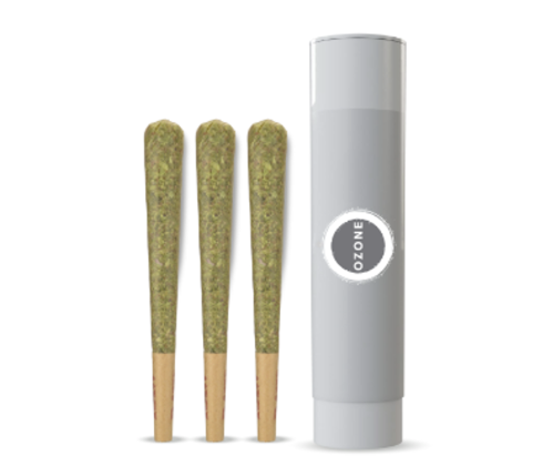 Photograph of product: Banana Daddy - 3pk Prerolls