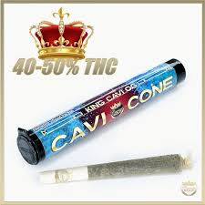 Photograph of product: Caviar Gold / Infused Pre-Roll / Lightning OG s
