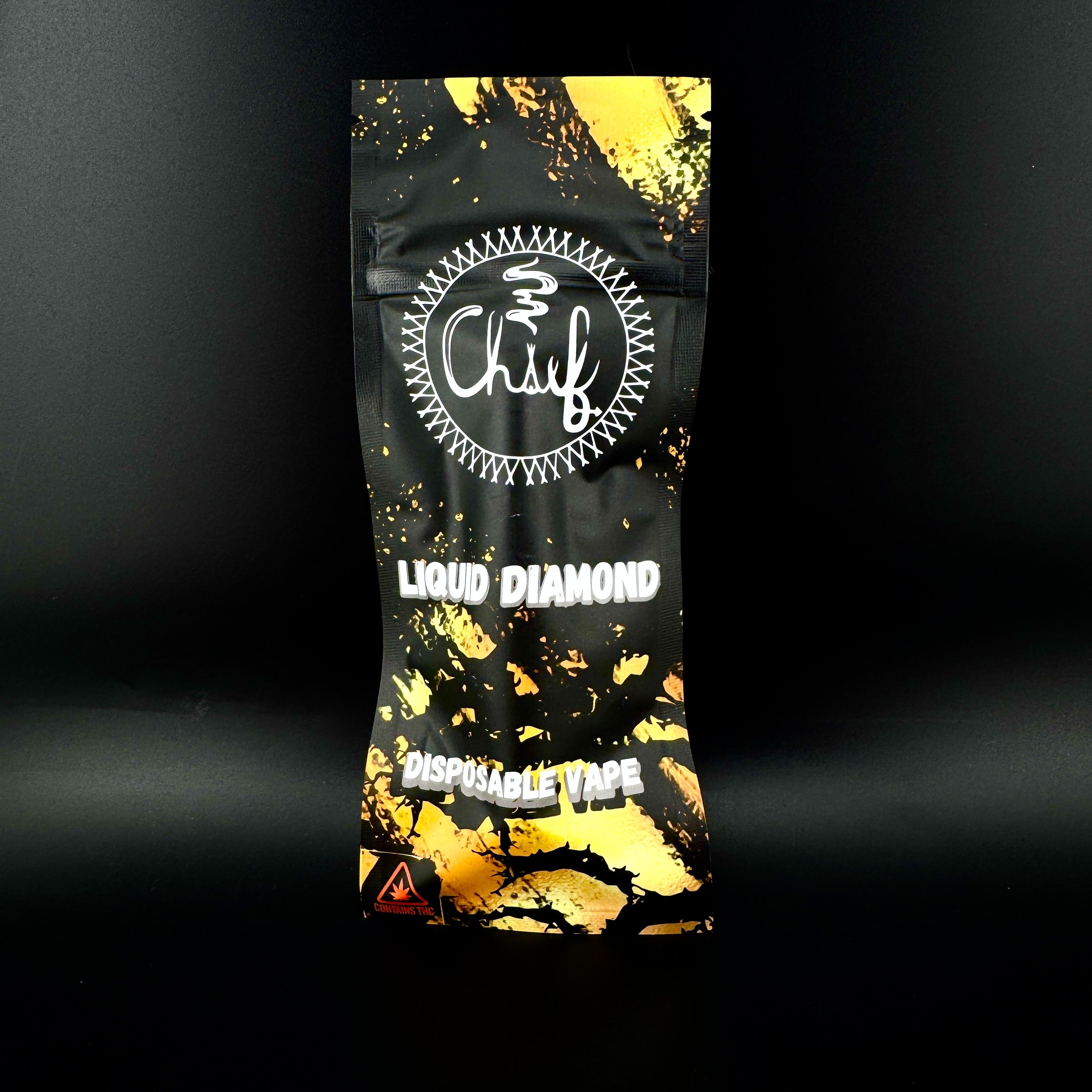 Photograph of product: Gravy GMO Liquid Diamond Disposable Chief