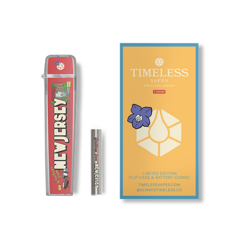 Photograph of product: Timeless Greetings from New Jersey Flip Case Combo 190MAH 1g