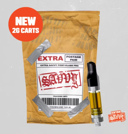 Photograph of product: Extra Savvy Cartridge 2g- Sour Tangie
