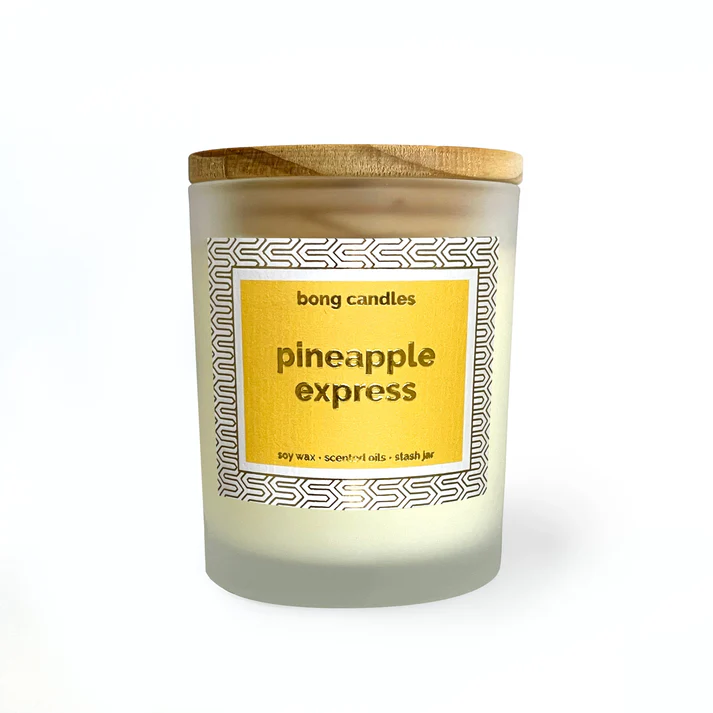 Photograph of product: Stash Jar Candle Pineapple Express