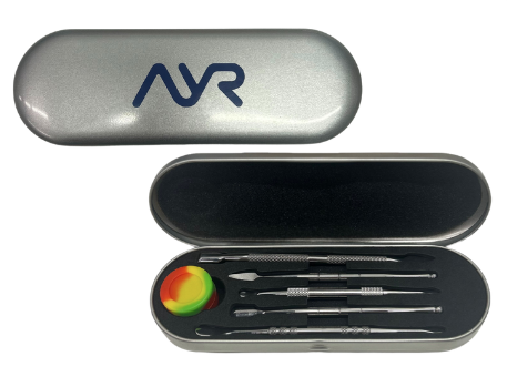 Photograph of product: AYR Dab Tool Kit Silver 5pc