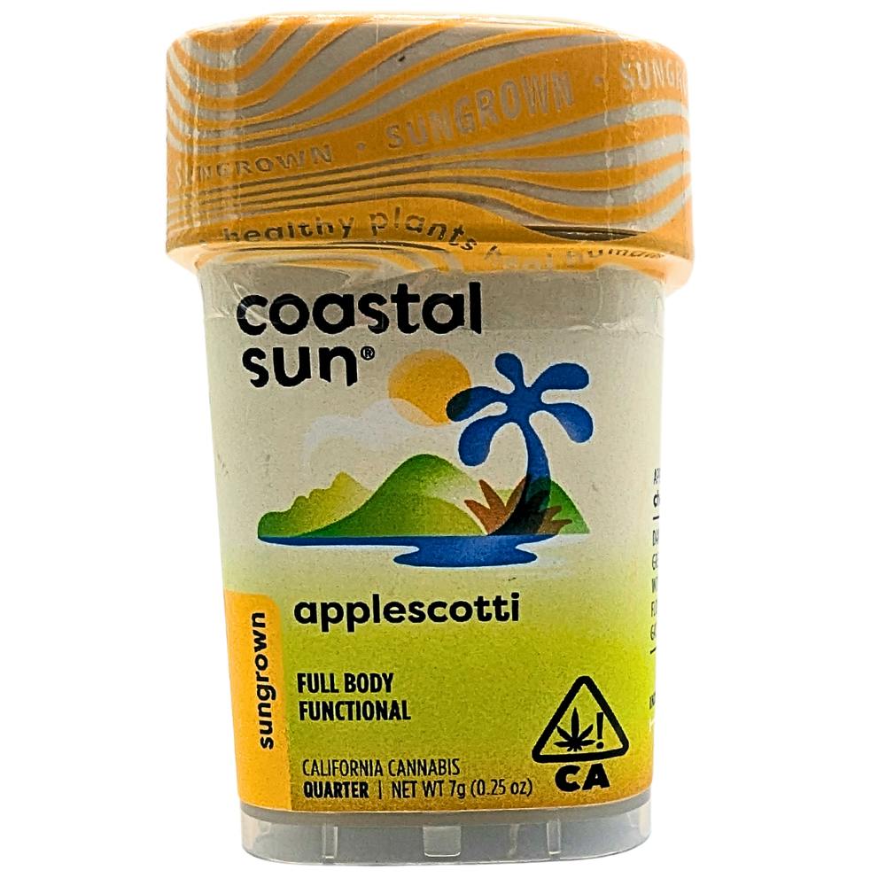 Photograph of product: Coastal Sun Sungrown 7g - Applescotti (H)