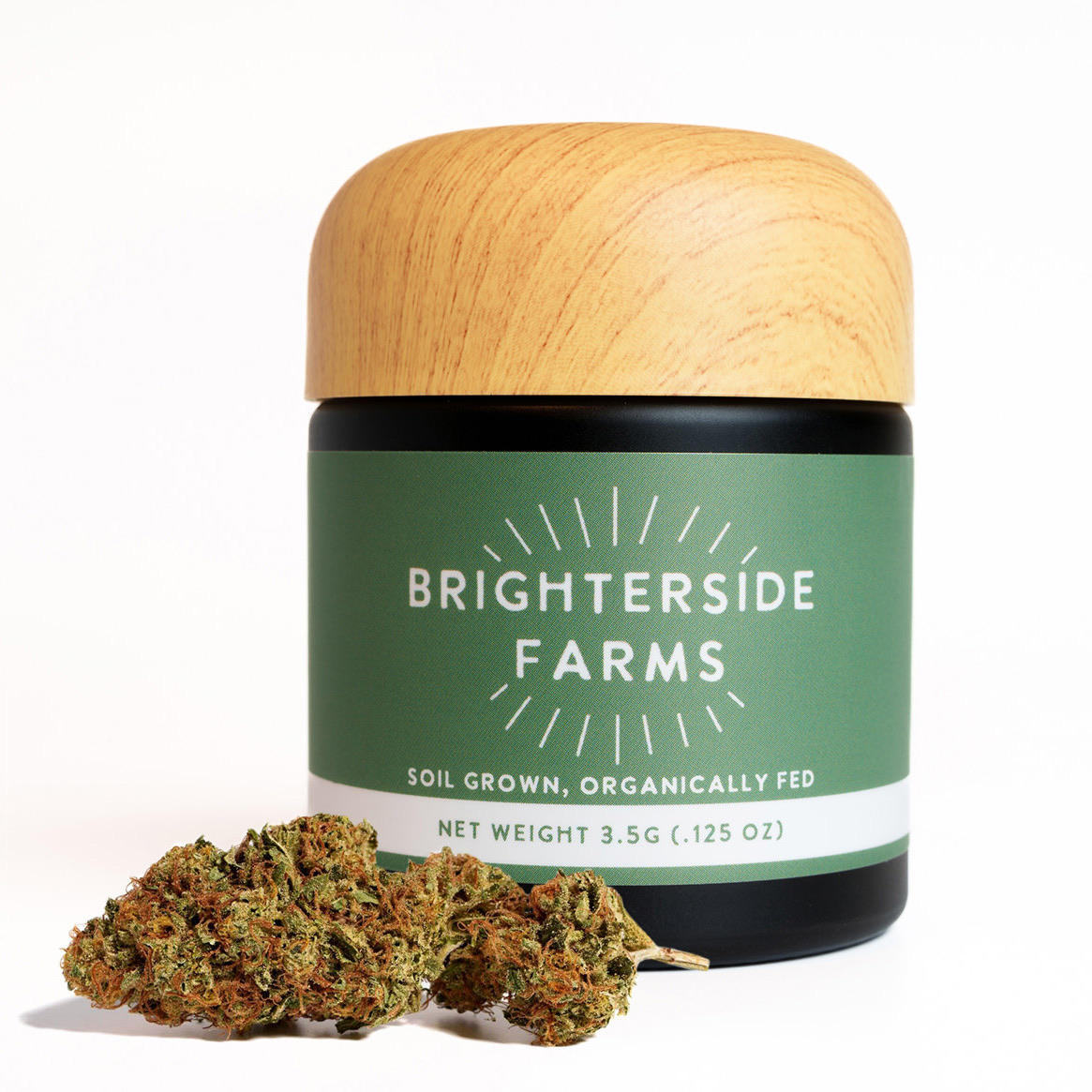 Photograph of product: Brighterside | Flower | GH1 | 3.5g