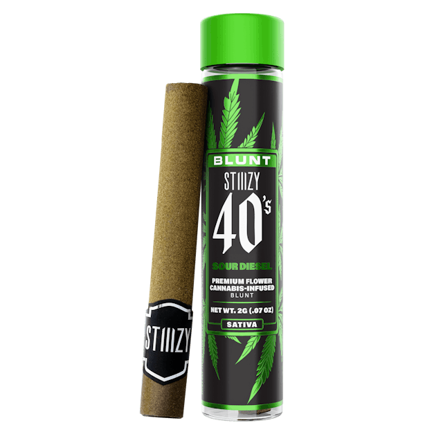 Photograph of product: Infused 40's  Blunt 2g - Sour Diesel - 