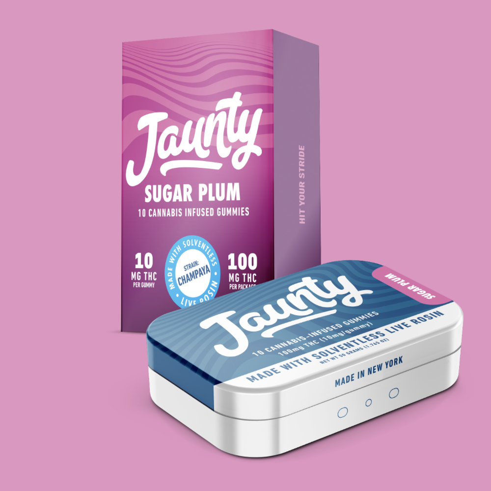 Photograph of product: G9 | Sugar Plum Live Rosin Gummies 10pk | Jaunty