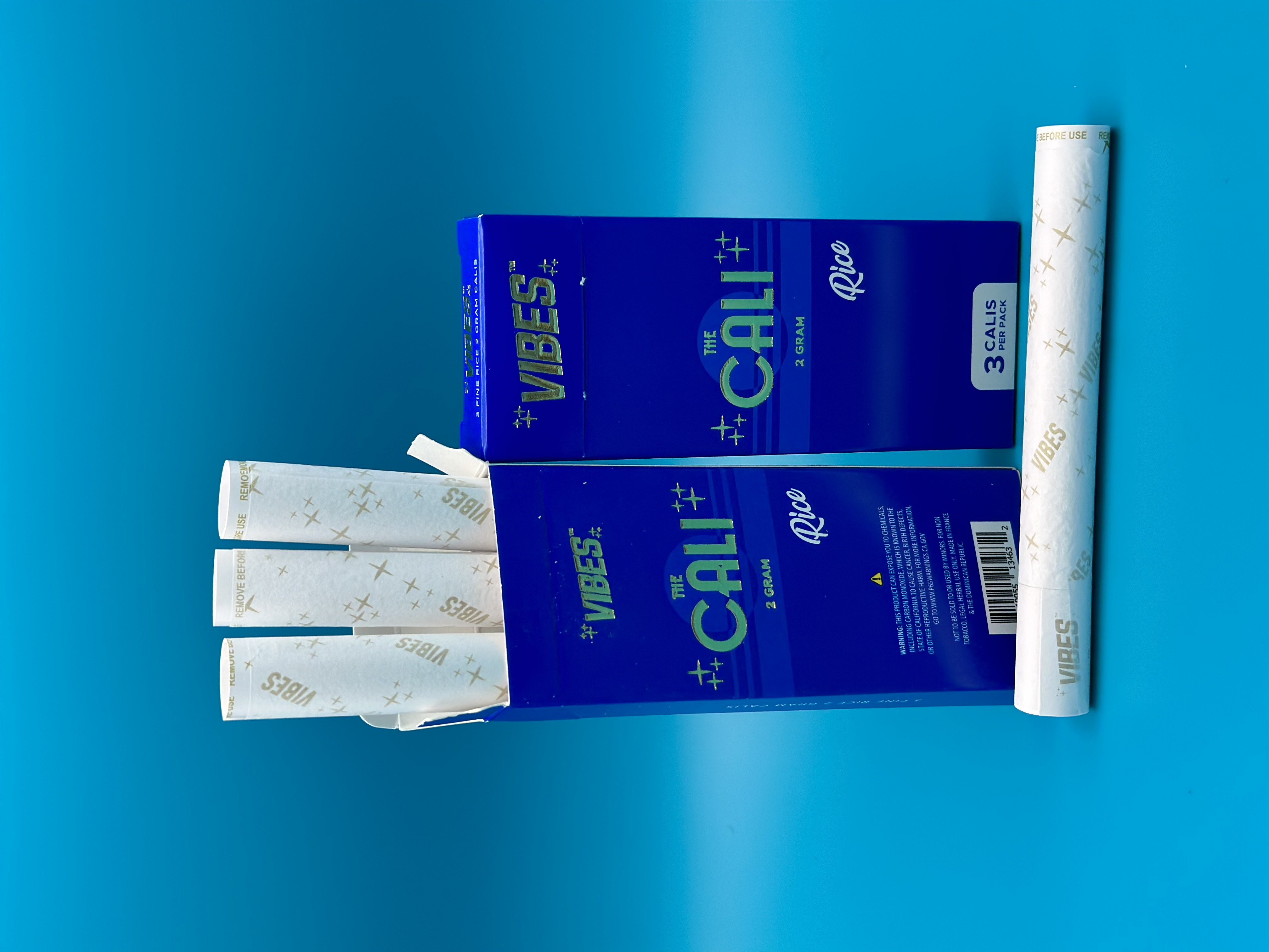 Photograph of product: Vibes - Cali Rice (Blue) 2g