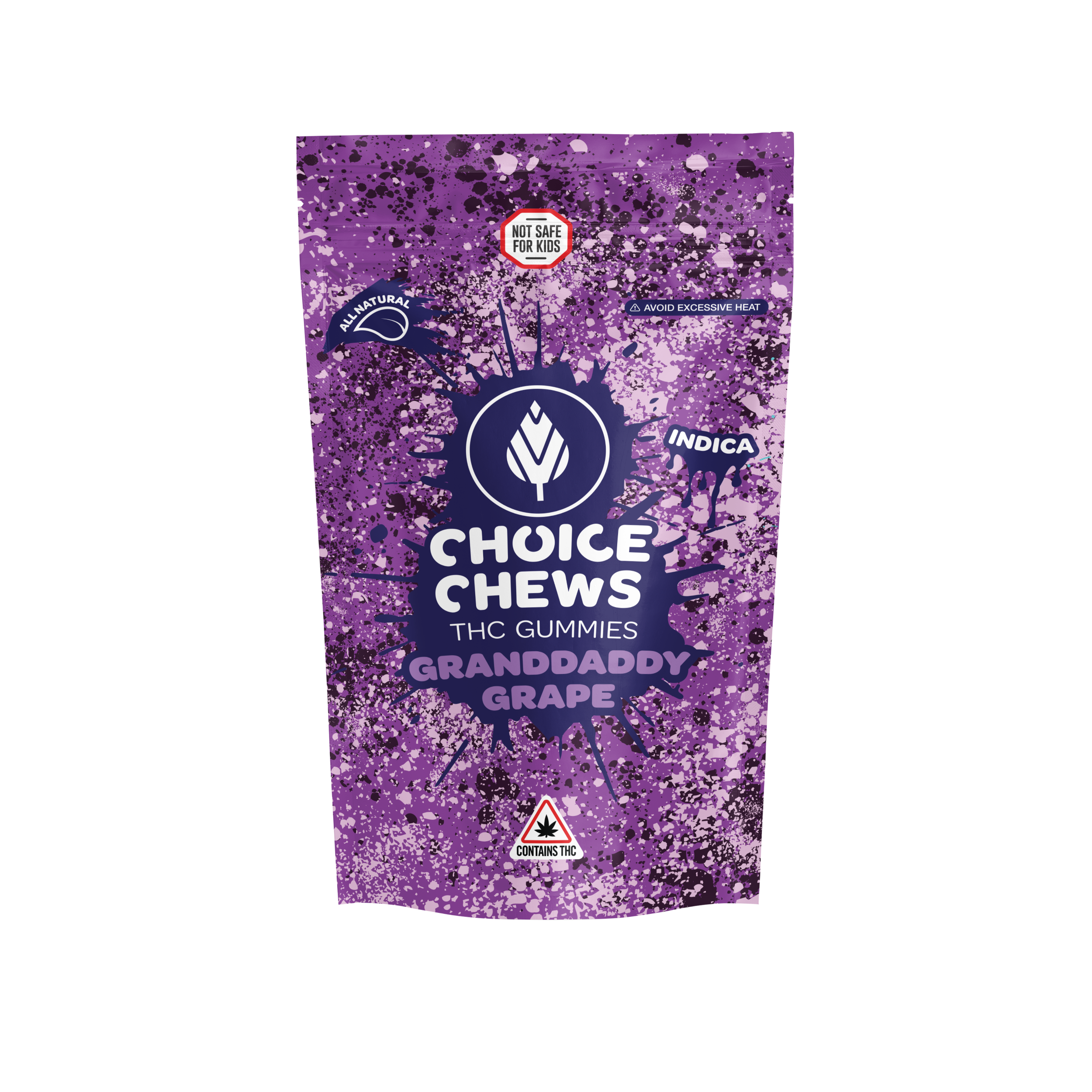 Photograph of product: Granddaddy Grape Oui'd Gummies | TAX INCLUDED