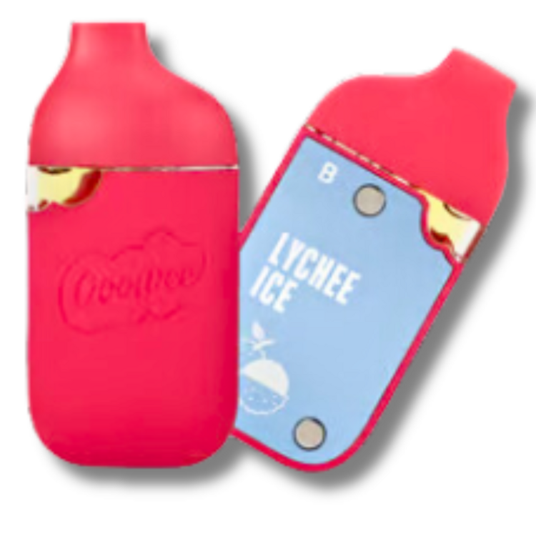 Photograph of Product: B SIDE - Lychee Ice Flavored Distillate Disposable Vape (Ooowee Mini)